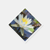 Water Lily Paper Napkin Serviette (Ecke)