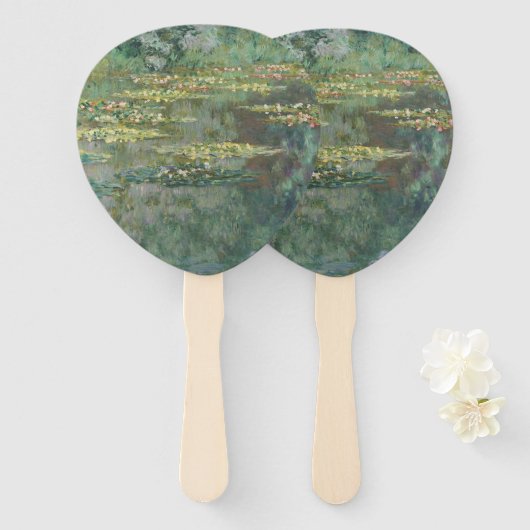 Water Lily Pond Claude Monet Fächer (Vorne und Hinten)