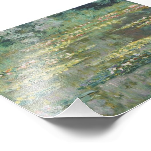 Water Lily Pond Claude Monet Fotodruck (Ecke)