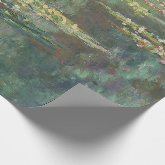 Water Lily Pond Claude Monet Geschenkpapier (Ecke)