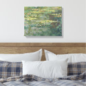 Water Lily Pond Claude Monet Leinwanddruck (Insitu (Schlafzimmer))
