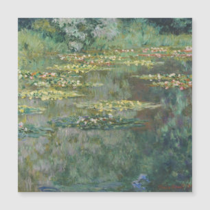Water Lily Pond Claude Monet Magnetkarte