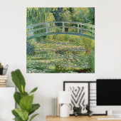 Water Lily Pond - Claude Monet Poster (Heimbüro)