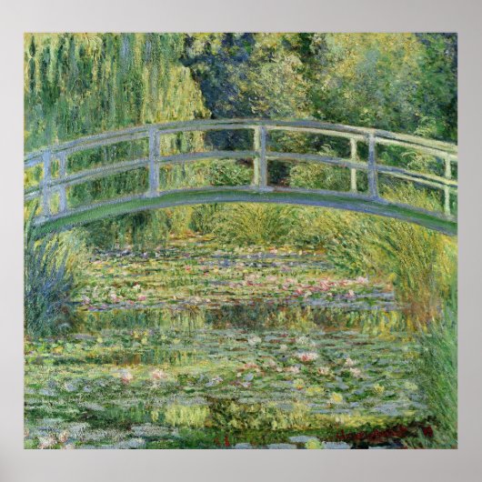 Water Lily Pond - Claude Monet Poster (Vorne)