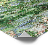 Water Lily Pond - Claude Monet Poster (Ecke)