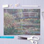 Water Lily Pond, Symphonie in Rose von Claude Mone Seidenpapier (Handwerk)