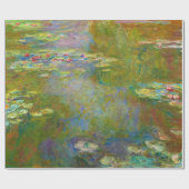 Water Lily Pond von Claude Monet Geschenkpapier (Flach)
