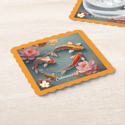 "Water Lily Serenity" Untersetzer (angewinkelt)