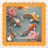 "Water Lily Serenity" Untersetzer (Vorderseite)