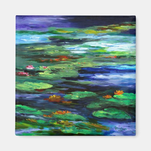 Water Lily Somnolence 2010 Magnet (Vorne)