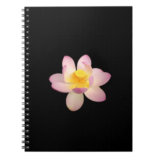 Water Lily Spiral Notebook Notizblock (Vorderseite)