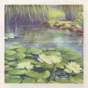 Water Lily von Cargill, 1937 Glasuntersetzer