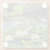 Water Lily von Cargill, 1937 Glasuntersetzer (Rückseite)
