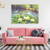 Water Lily von Cargill, 1937 Leinwanddruck (Insitu (Wohnzimmer))