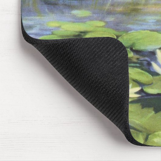 Water Lily von Cargill, 1937 Mousepad (Ecke)