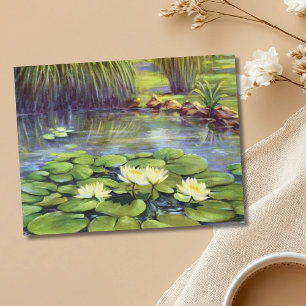 Water Lily von Cargill, 1937 Postkarte