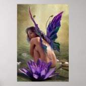 Water Lily von J. Matthew Root Poster (Vorne)