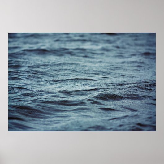 Water liquid water surface texture poster (Vorne)