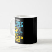 Water Lo Goalie Funny Quote Don't Succeed Because Kaffeetasse (Vorderseite Links)