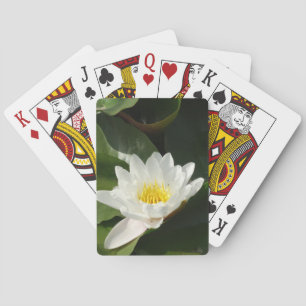 Water Lotus Fotografie Spielkarten