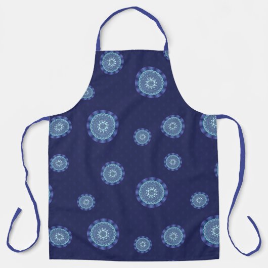 Water Mandala All-over Print-Schürze Schürze (Vorderseite)