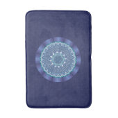 Water Mandala Bath Mat Badematte (Vorderseite Vertikal)