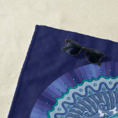 Water Mandala Beach Towel Strandtuch (Beispiel)