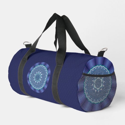 Water Mandala Duffle Bag (Rechte Ecke)