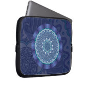Water Mandala Laptop Case (Vorne Rechts)