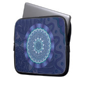 Water Mandala Laptop Case (Vorderseite Links)