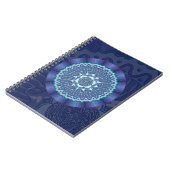 Water Mandala Notebook Notizblock (Linke Seite)