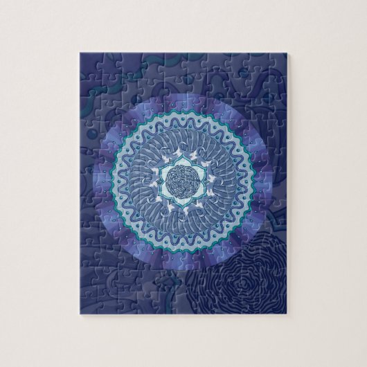 Water Mandala Puzzle (Vertikal)