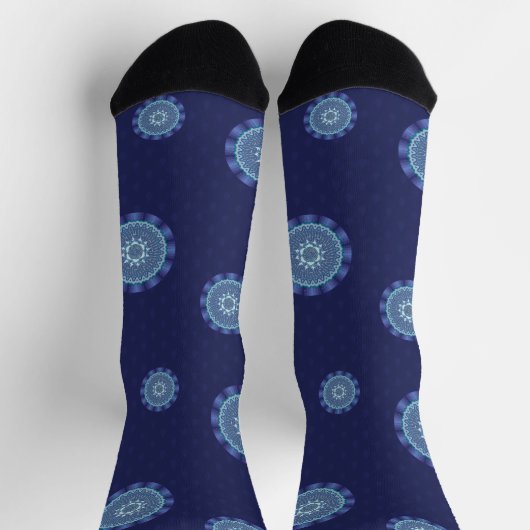 Water Mandala Socken (Oben)