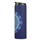 Water Mandala Thermal Tumbler Thermosbecher (Nach rechts gedreht)