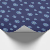 Water Mandala Wrapping Paper Geschenkpapier (Ecke)