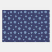 Water Mandala Wrapping Paper Set Geschenkpapier Set (Vorderseite 3)