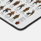 Water Margin Desk Mat: Outlaws Schreibtischunterlage (Ecke)