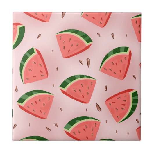 Water Melon Pattern Fliese (Vorderseite)
