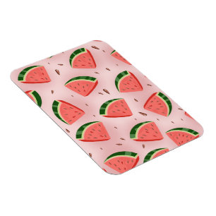 Water Melon Pattern Magnet