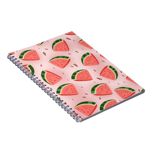 Water Melon Pattern Notizblock (Rechte Seite)