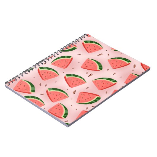 Water Melon Pattern Notizblock (Linke Seite)