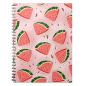 Water Melon Pattern Notizblock (Vorderseite)