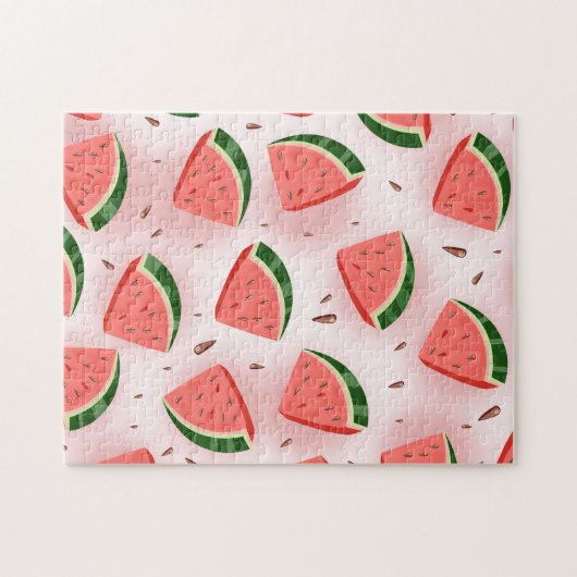 Water Melon Pattern Puzzle (Horizontal)