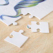 Water Mermaid Girl Surreal Fantasy Portrait Art Puzzle (Seite)