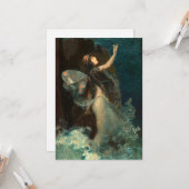 Water Nymph | Paul Swan Karte (Vorderseite/Rückseite Beispiel)