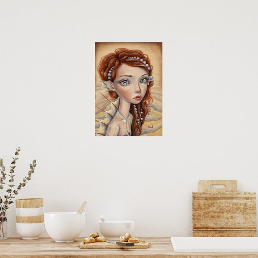 Water Nymph Poster (Küche)