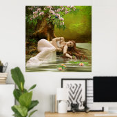 Water Nymph Poster (Heimbüro)