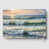 Water Ocean Surf and Beach Gästebuch (Rückseite)