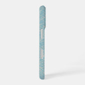 Water Pattern Light Blue Phone Case iPhone 16 Hülle (Rechte Seite)