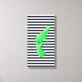 Water pistol toy Wasserpistole Spielzeug photo art Leinwanddruck